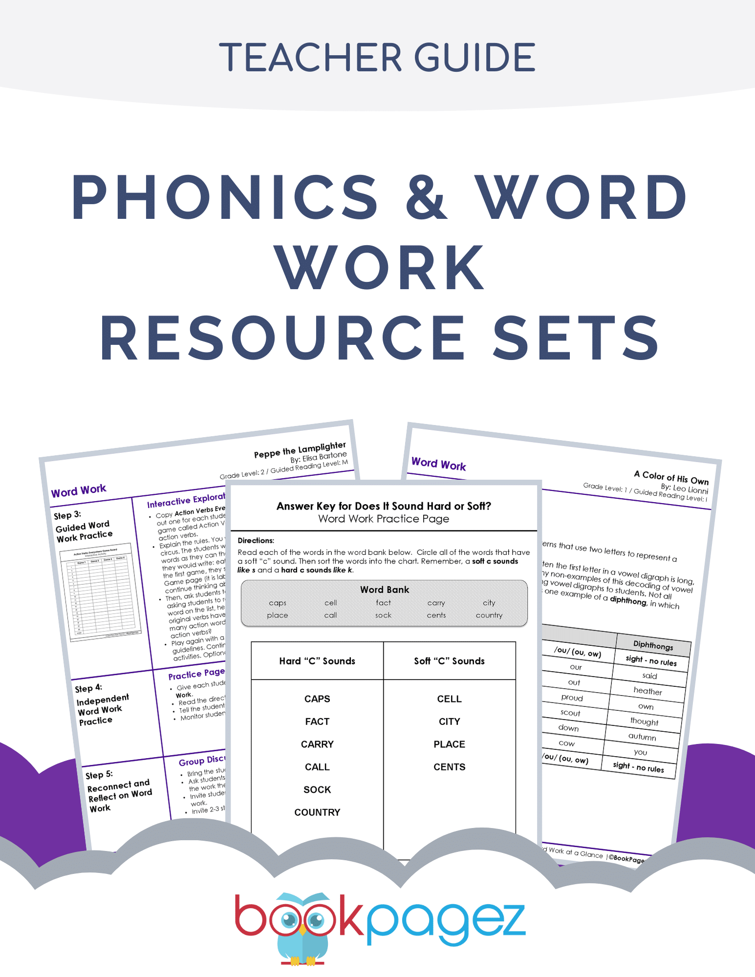 Cover for the Phonics and Word Study Resources Teacher Guide