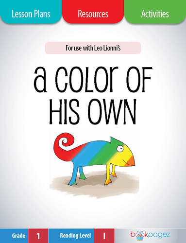 The cover for A Color of His Own Lesson Plans and Teaching Resources