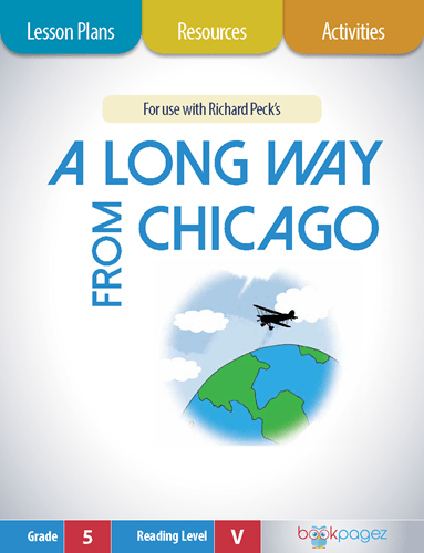 The cover for A Long Way from Chicago Lesson Plans and Teaching Resources