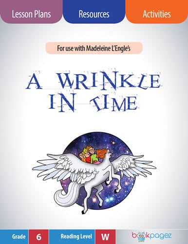 The cover for A Wrinkle in Time Lesson Plans and Teaching Resources