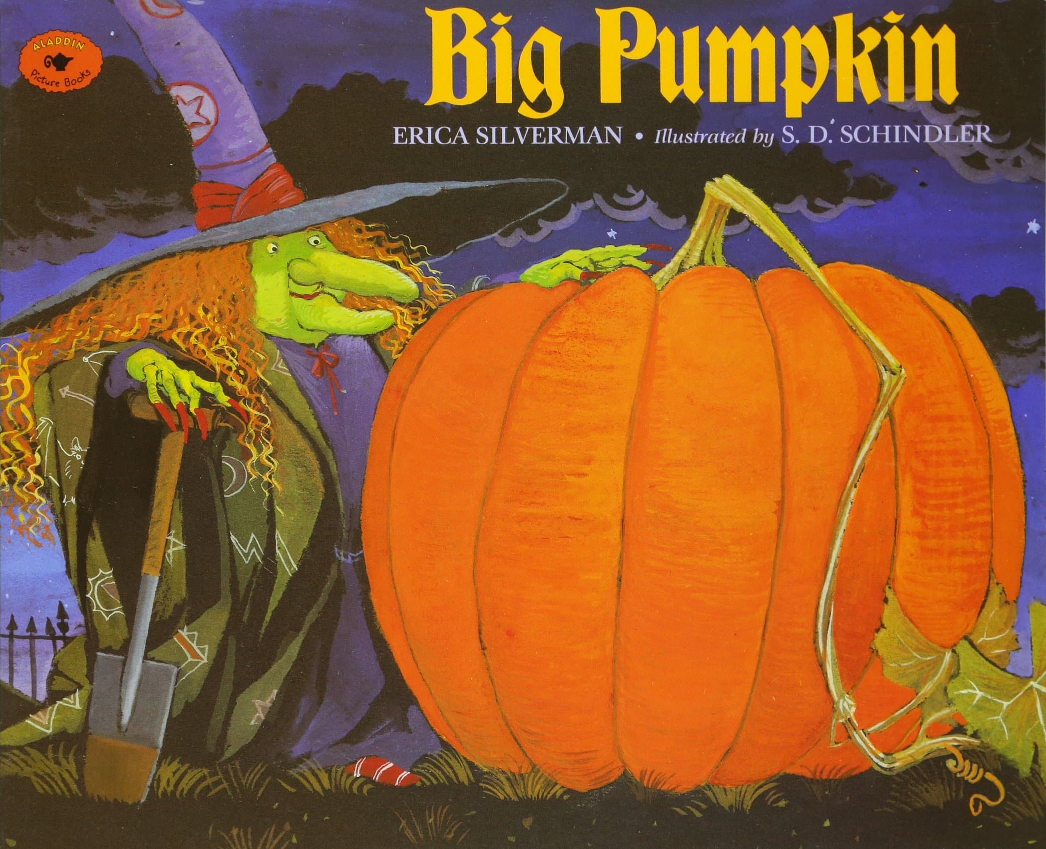 The cover for the book Big Pumpkin
