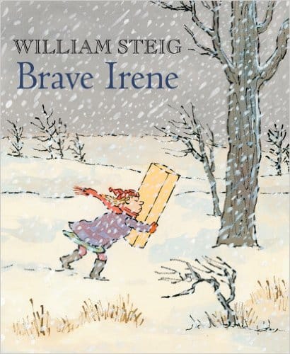 The cover for the book Brave Irene
