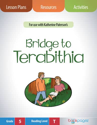 The cover for Bridge to Terabithia Lesson Plans and Teaching Resources