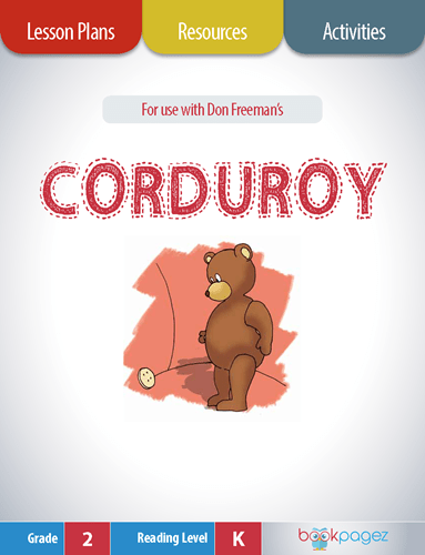 The cover for Corduroy Lesson Plans and Teaching Resources