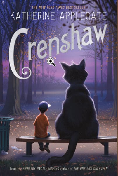 The cover for the book Crenshaw