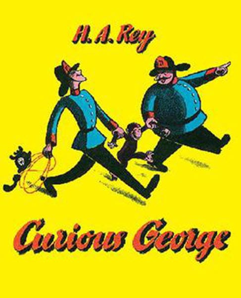 The cover for the book Curious George