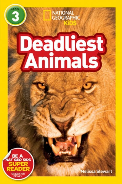 The cover for the book Deadliest Animals