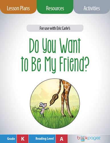 The cover for Do You Want To Be My Friend? Lesson Plans and Teaching Resources
