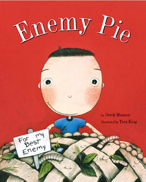 The cover for the book Enemy Pie