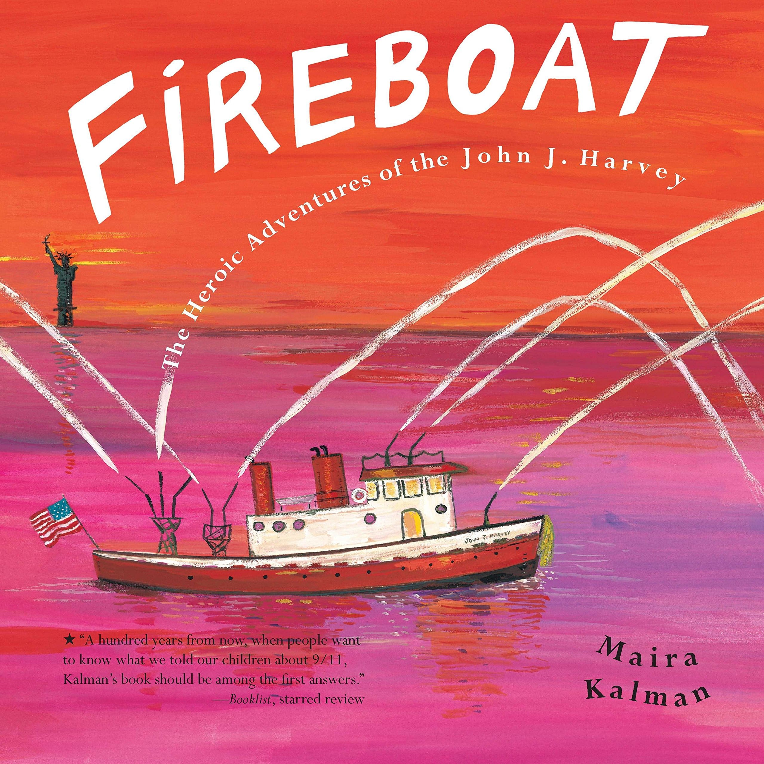 The cover for the book Fireboat