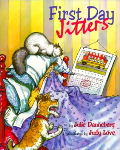 The cover for the book First Day Jitters
