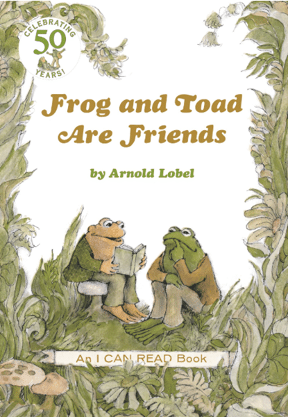 The cover for the book Frog and Toad Are Friends