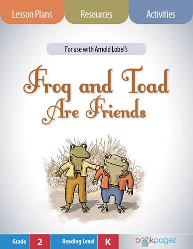 The cover for Frog and Toad Are Friends Lesson Plans and Teaching Resources