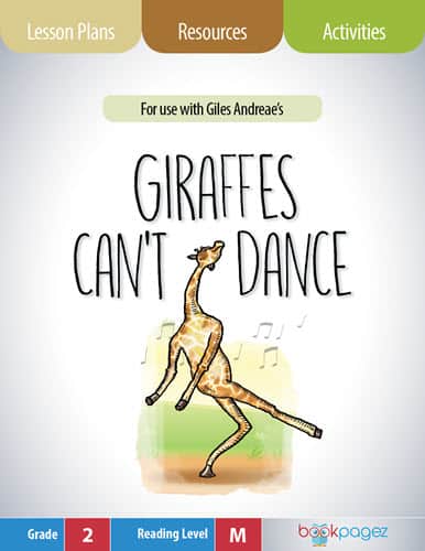 The cover for Giraffes Can't Dance Lesson Plans and Teaching Resources