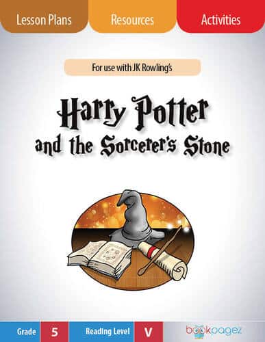 The cover for Harry Potter and the Sorcerer's Stone Lesson Plans and Teaching Resources
