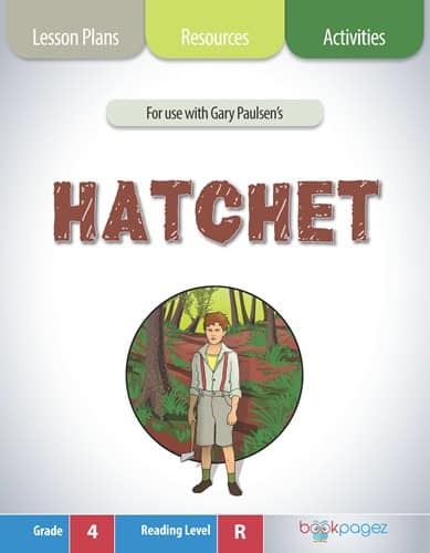 The cover for Hatchet Lesson Plans and Teaching Resources