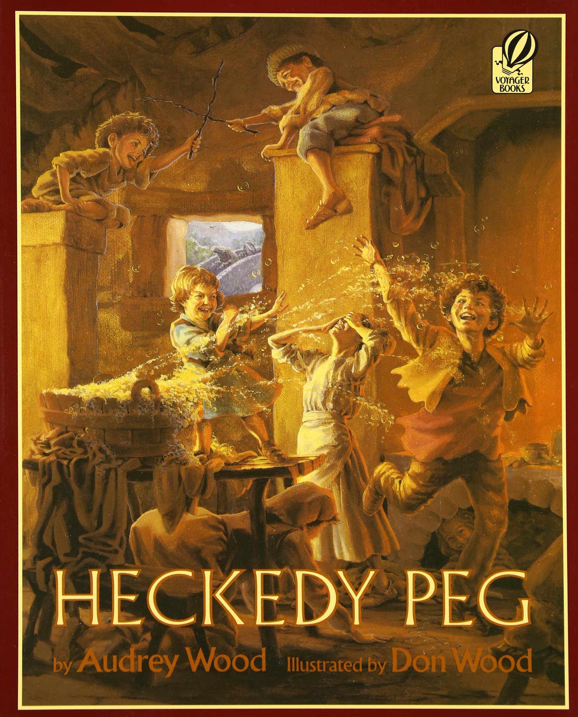 The cover for the book Heckedy Peg