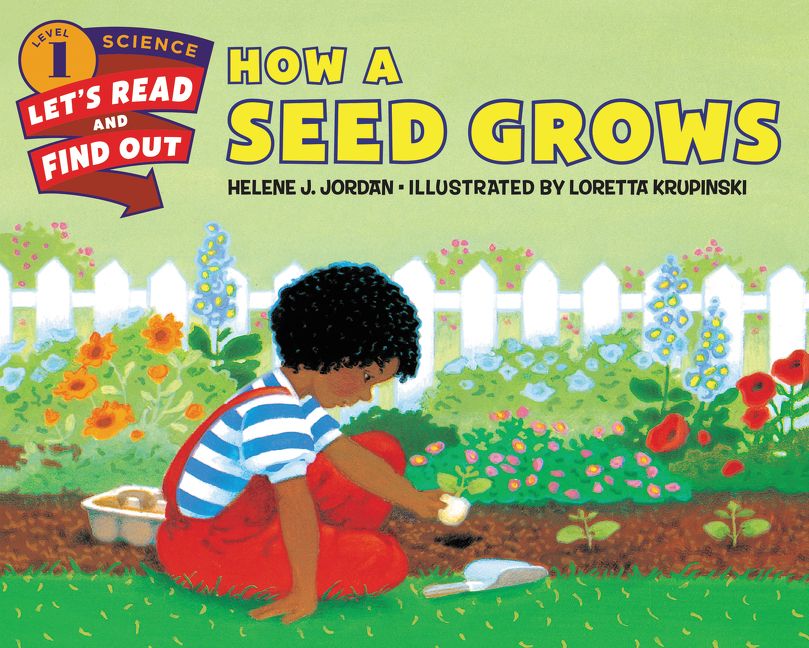The cover for the book How a Seed Grows
