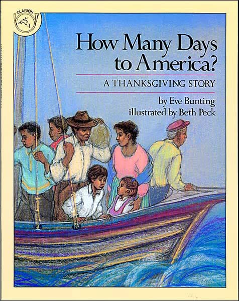 The cover for the book How Many Days to America?