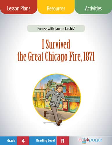 The cover for I Survived the Great Chicago Fire