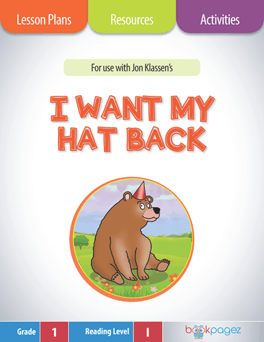 The cover for I Want My Hat Back Lesson Plans and Teaching Resources