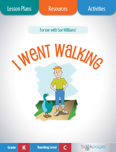 The cover for I Went Walking Lesson Plans and Teaching Resources