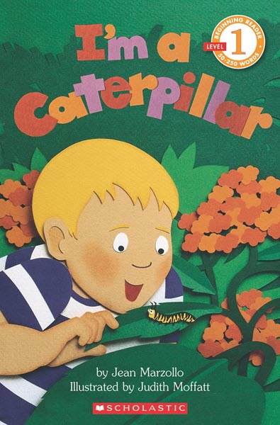 The cover for the book I'm a Caterpillar