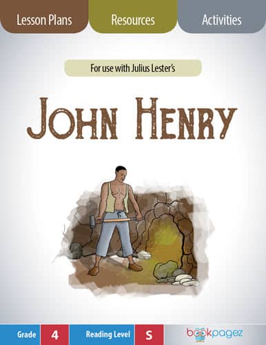The cover for John Henry Lesson Plans and Teaching Resources