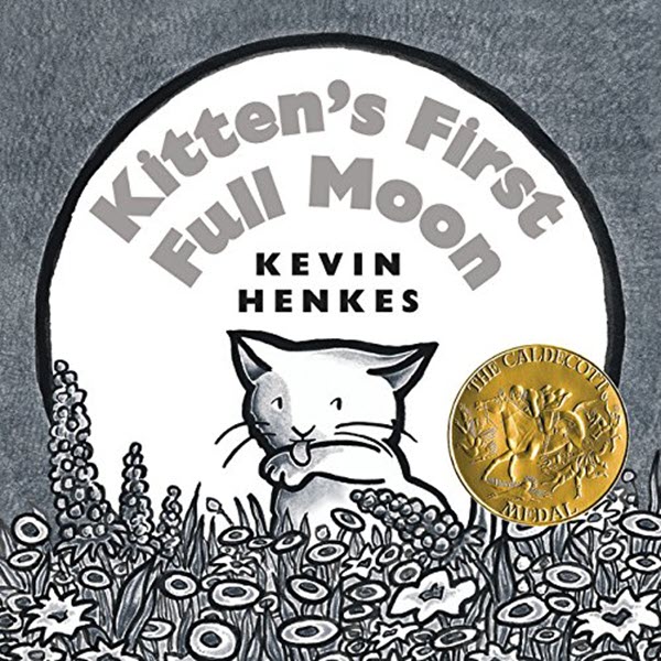 The cover for the book Kitten's First Full Moon