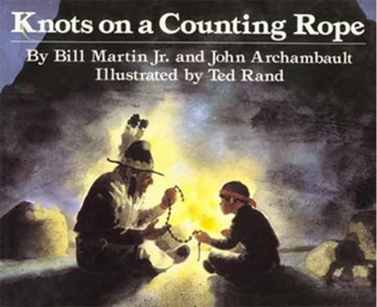 The cover for the book Knots on a Counting Rope