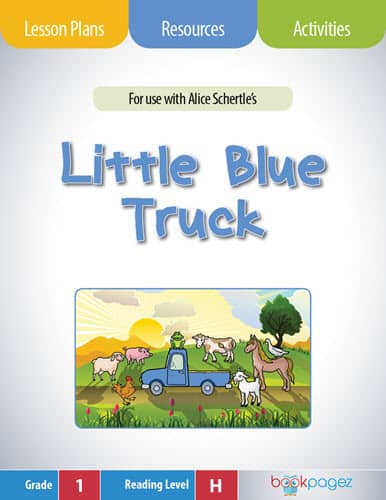 The cover for Little Blue Truck Lesson Plans and Teaching Resources