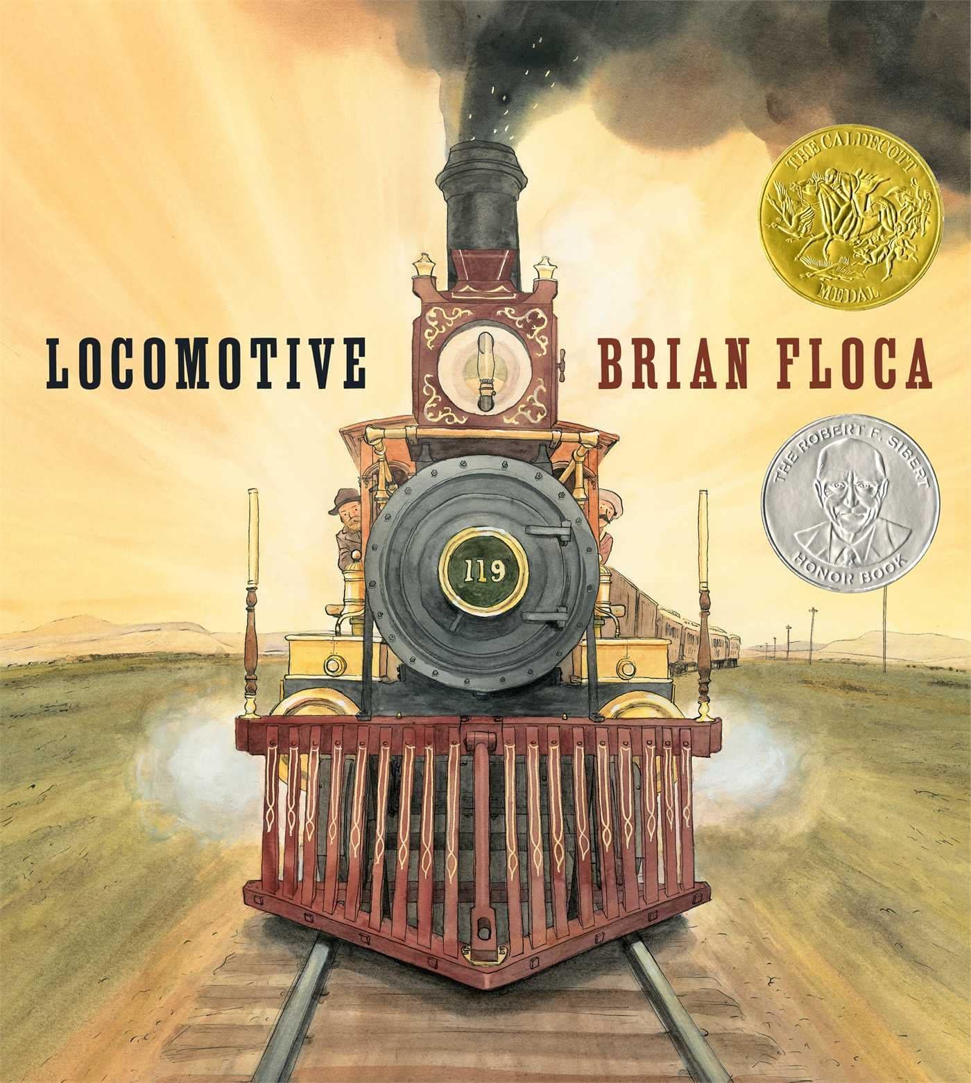 The cover for the book Locomotive