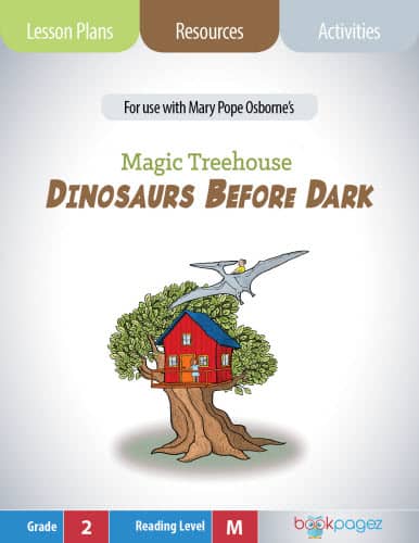 The cover for Magic Tree House: Dinosaurs Before Dark Lesson Plans and Teaching Resources