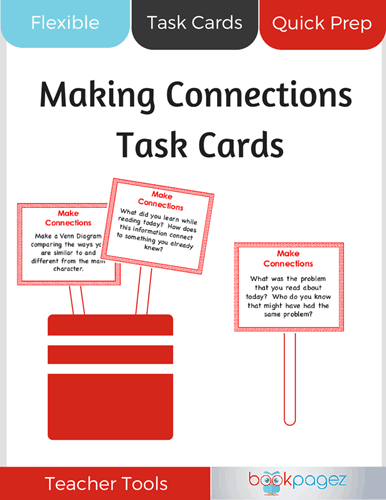 Teaching resource cover for Making Connections Task Cards