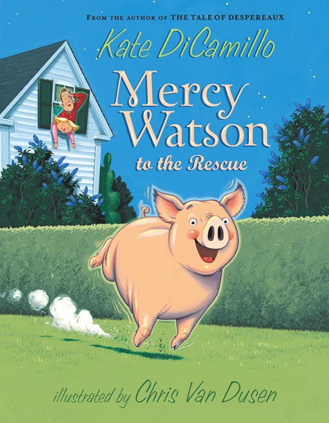 The cover for the book Mercy Watson to the Rescue