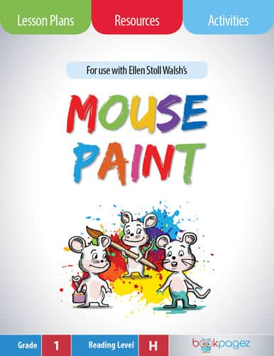 The cover for Mouse Paint Lesson Plans and Teaching Resources