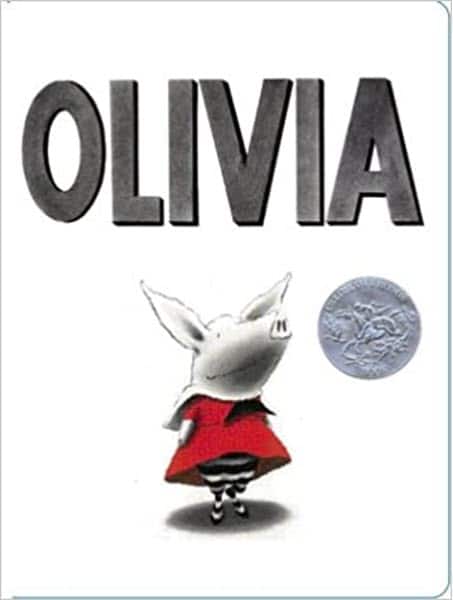 The cover for the book Olivia
