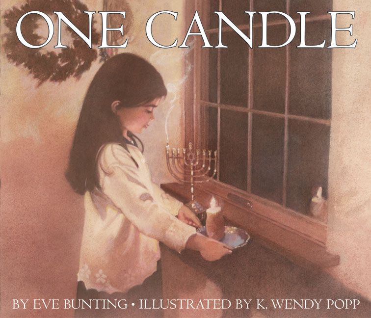 The cover for the book One Candle