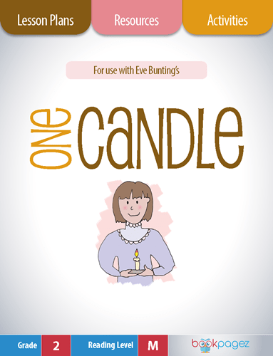 The cover for One Candle Lesson Plans and Teaching Resources