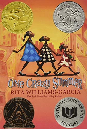 The cover for the book One Crazy Summer
