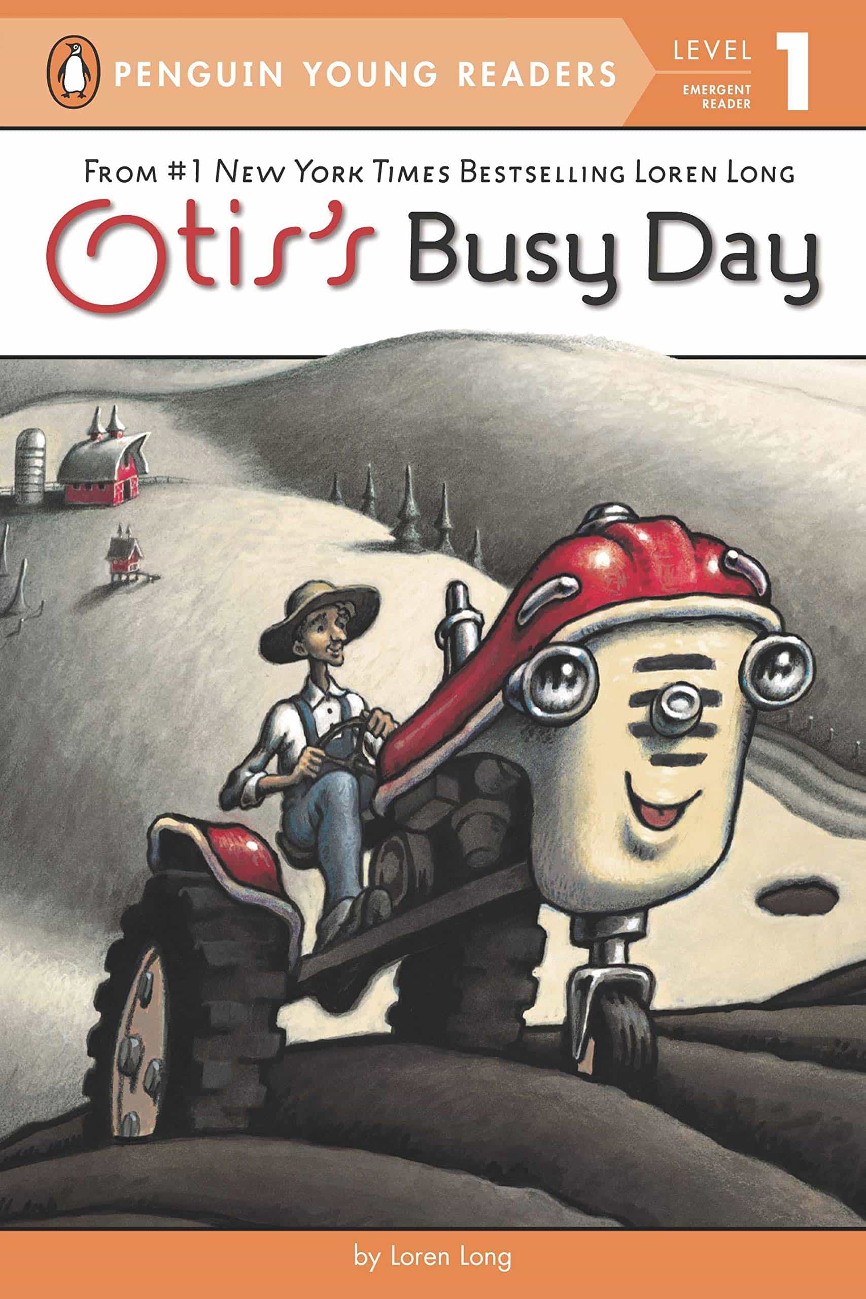 The cover for the book Otis's Busy Day