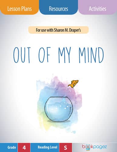 The cover for Out of My Mind Lesson Plans and Teaching Resources