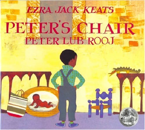 The cover for the book Peter's Chair