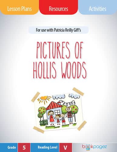 The cover for Pictures of Hollis Woods Lesson Plans and Teaching Resources