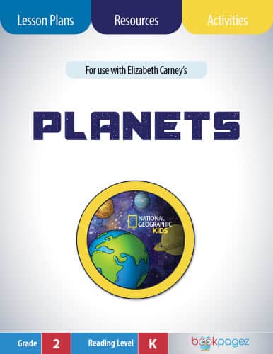The cover for Planets Lesson Plans and Teaching Resources