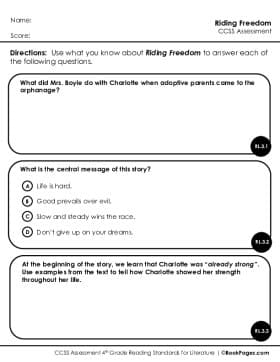 Thumbnail for Comprehension Assessment with Riding Freedom