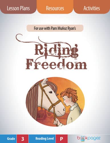 The cover for Riding Freedom Lesson Plans and Teaching Resources