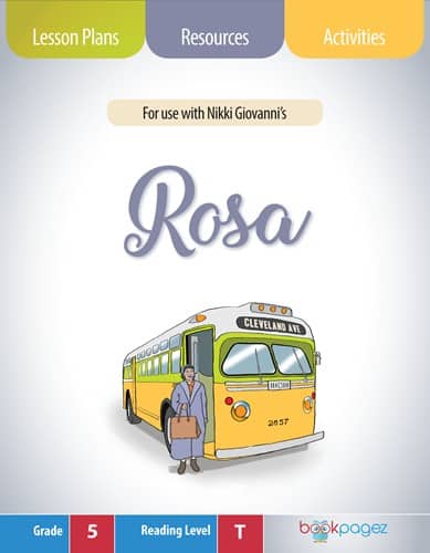 The cover for Rosa Lesson Plans and Teaching Resources