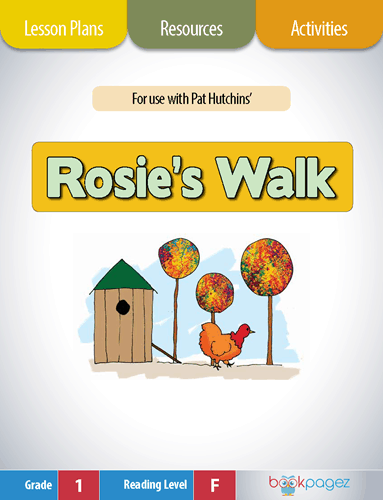 The cover for Rosie's Walk Lesson Plans and Teaching Resources