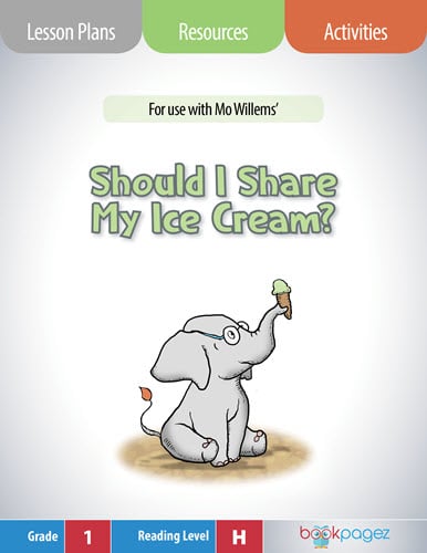The cover for Should I Share My Ice Cream? Lesson Plans and Teaching Resources